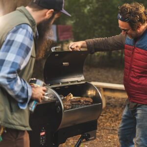 The Road Warrior 340P travel grill from Recteq for tailgating and camping.